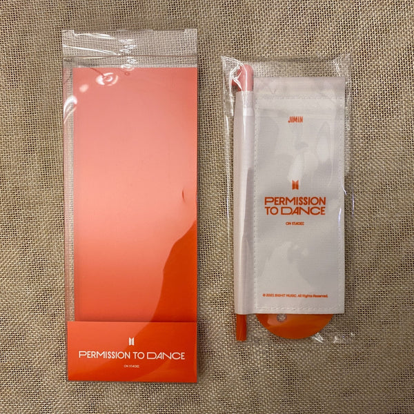 BTS JIMIN [ Permission to Dance On Stage ] Official Mini Flag / New, Rare / Gift