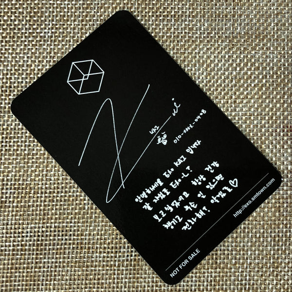 EXO KAI [ EXODUS ] Official Photocard, 2nd Album Chinese Ver / New / Gift