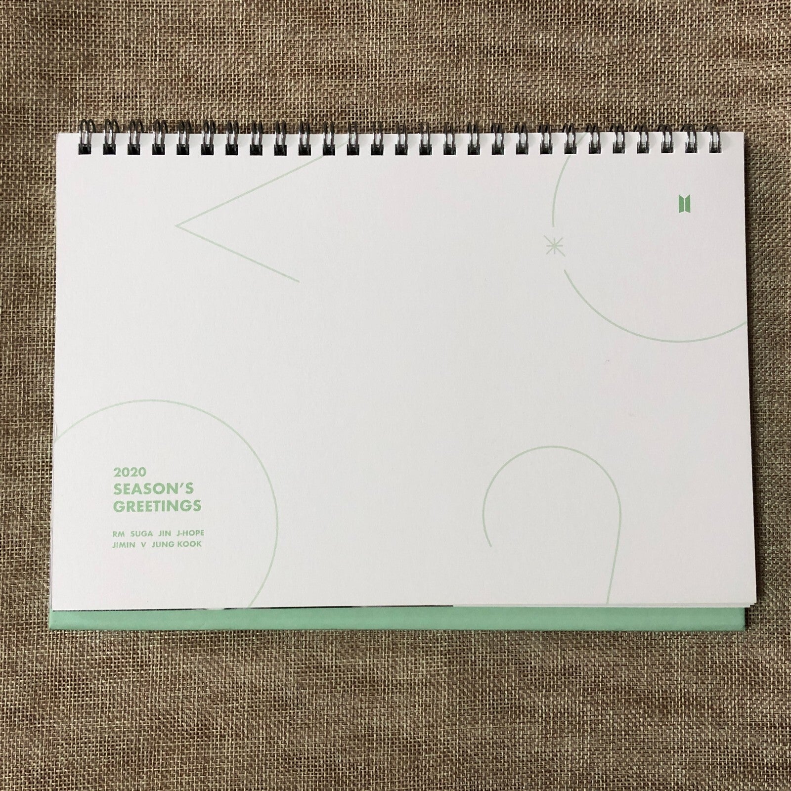 BTS [ 2020 Season's Greetings ] Official Calendar Only / New / Gift