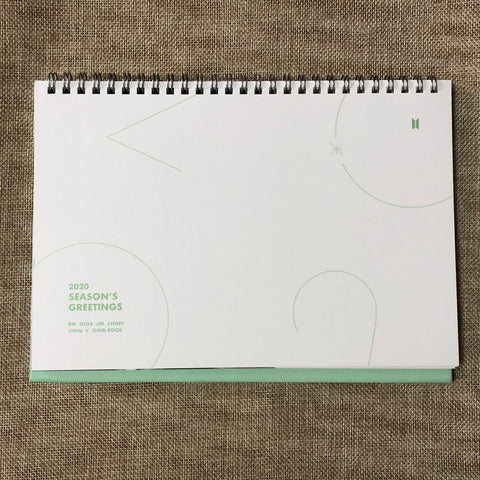 BTS [ 2020 Season's Greetings ] Official Calendar Only / New / Gift