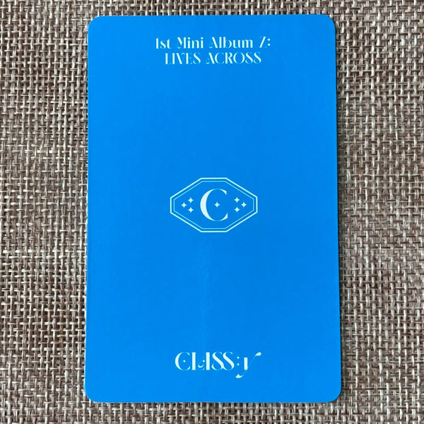 CLASS:Y RI WON [ LIVES ACROSS ] Official Photocard / New / Gift