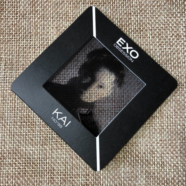 EXO KAI #1 [ Obsession ] Official Photo Slide Photocard, 6th Album / New / Gift