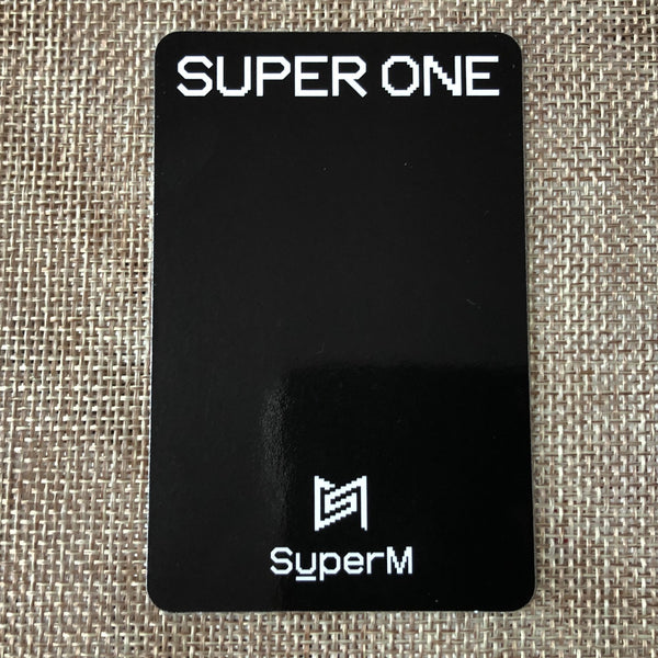 Super M GROUP [ Super One ] Official Photocard, SM / New / Gift