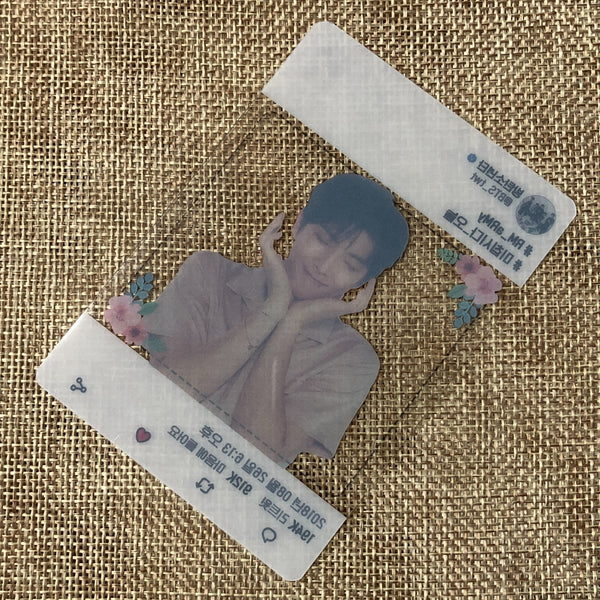 BTS RM [ Love Yourself ] Official Army Booth Transparent Photocard / New / Gift