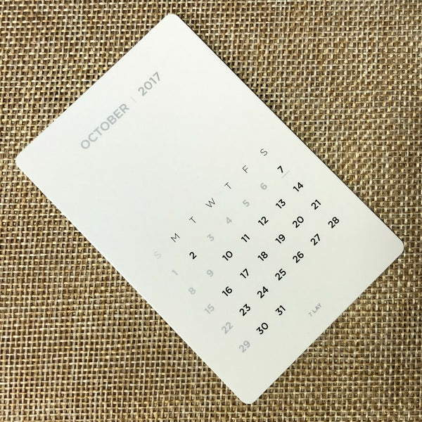 EXO KAI [2017 Season's Greetings] Official Mini Calendar Photocard / New / Gift