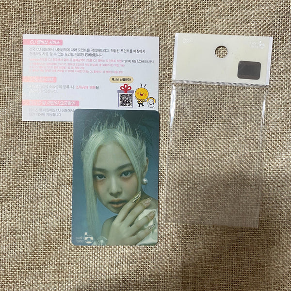 BLACKPINK JENNIE / Transportation Cashbee Official Limited Photocard / Rare /+G