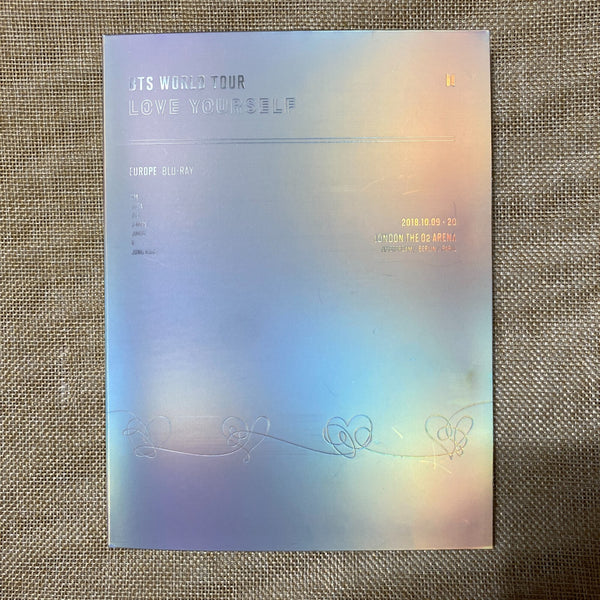 BTS [Love Yourself Europe] Official Blu-Ray + Photobook, 2 Disc / No PC / Gift
