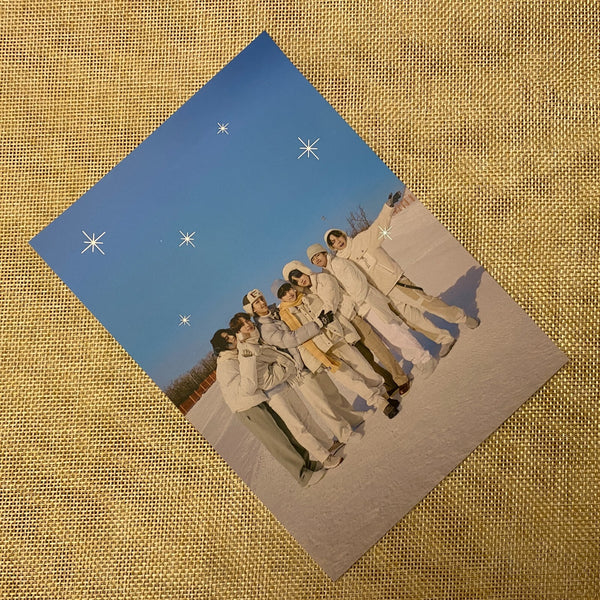 BTS GROUP [2021 Winter Package] Official Sticker First Edition Only / New / Gift