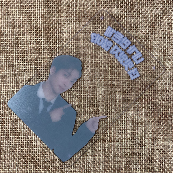 THE BOYZ SANGYEON [3rd Fanclub The B Kit] Official Food Photoprop Photocard /+G
