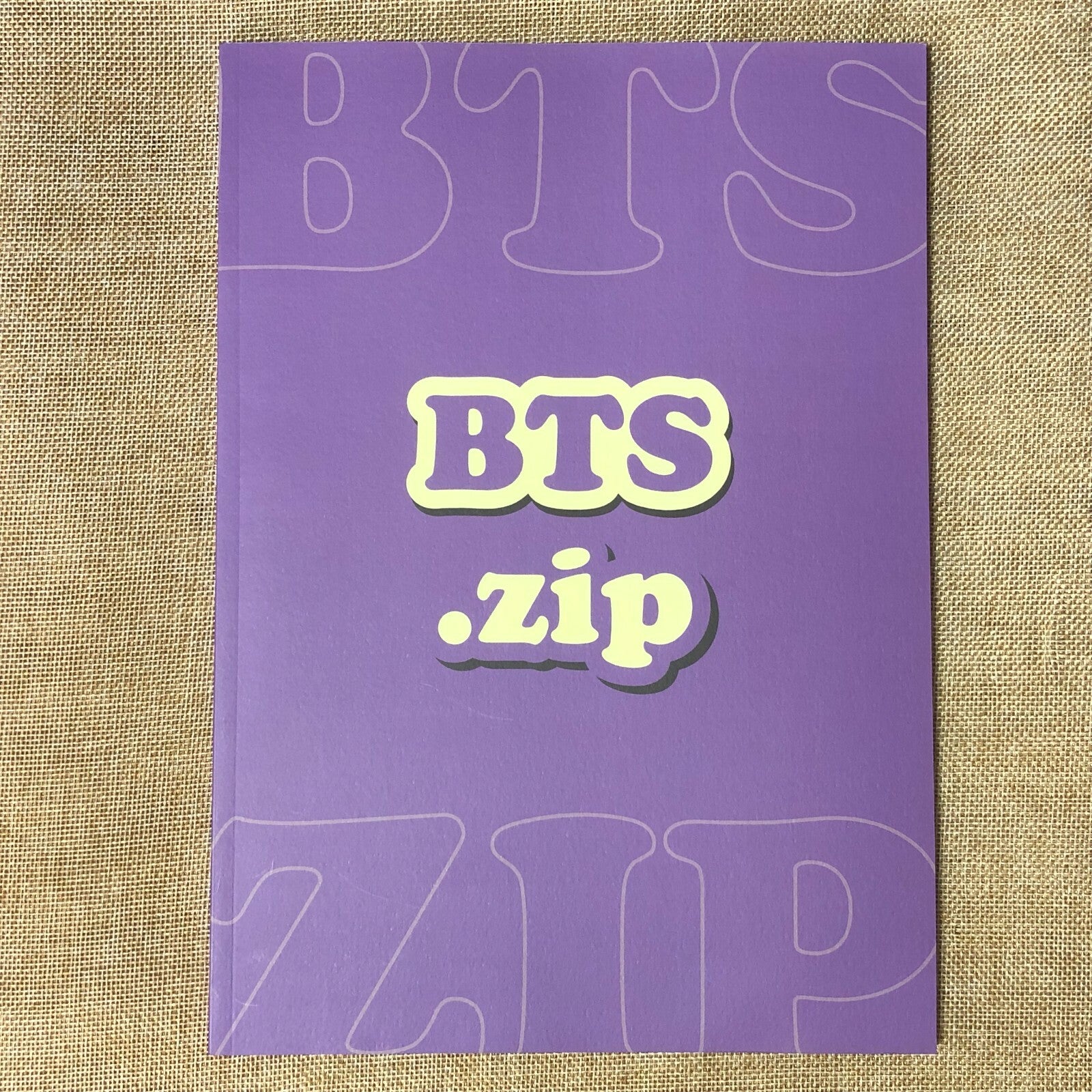 BTS GROUP [ BTS.zip Exhibition ] Official Photobook / New, Rare / Gift