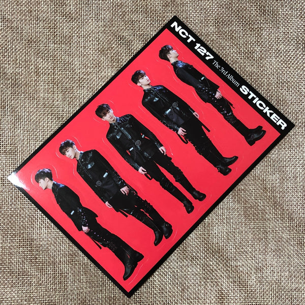 NCT 127 MARK [ STICKER ] Official Sticker, STICKER Ver. / New / Gift