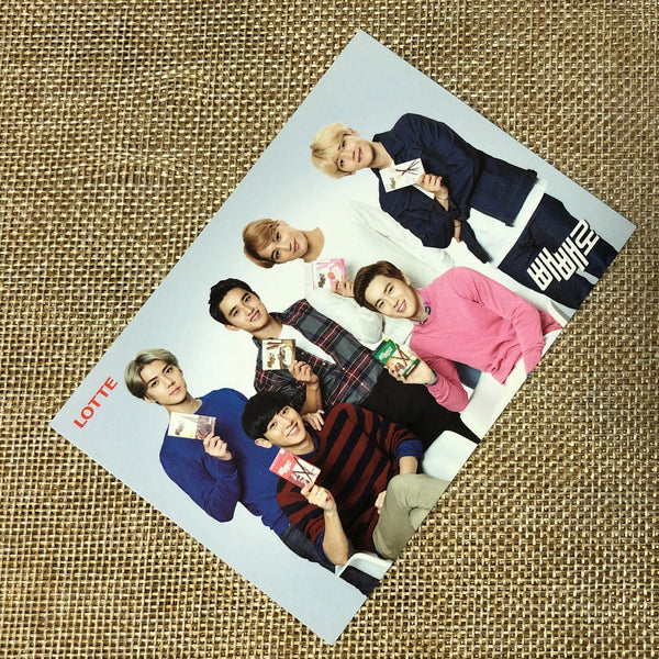 EXO GROUP #9 [ Lotte Pepero Day ] Official Photocard, EXO-K / New, Rare / Gift