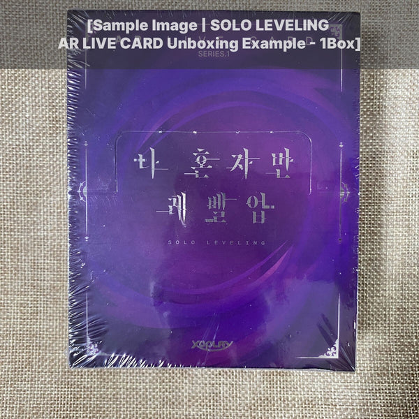 Solo Leveling Official AR Booster Box (10 Packs / 30 Cards) / Exclusive Ltd