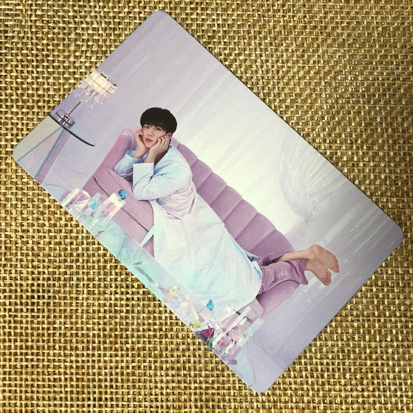 BTS JIN [ BE Deluxe Edition ] Official Photocard, Pajama / New / Gift