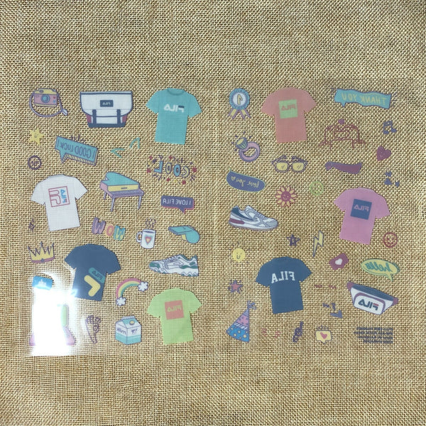 BTS GROUP [FILA 2020 Summer Collection] Official Photobook + Sicker / New / Gift