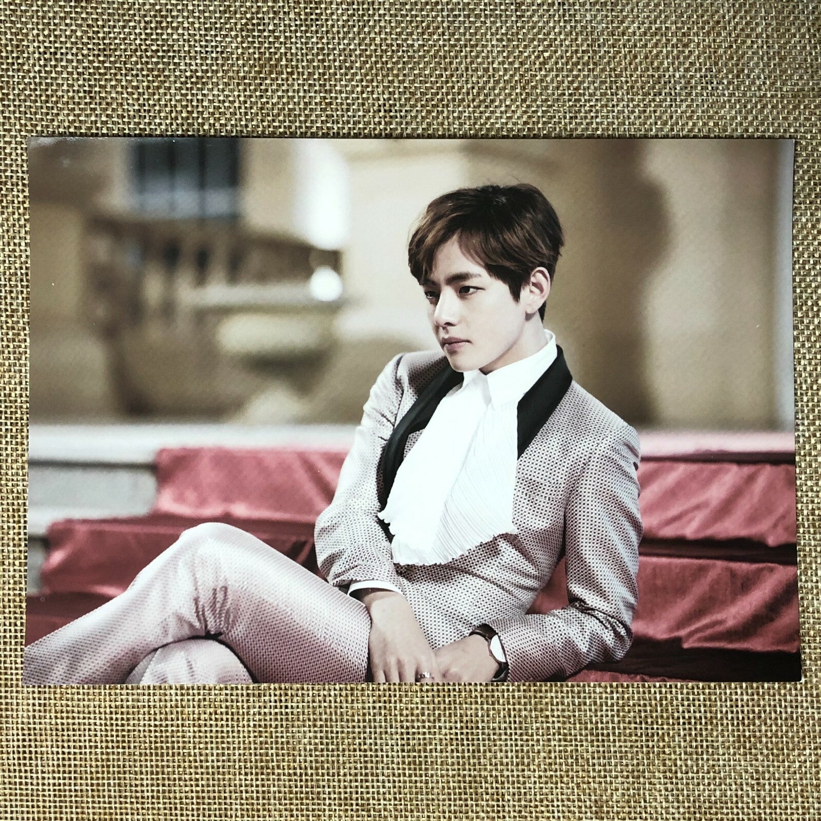 BTS V TAEHYUNG #1 [HYYH On Stage Epilogue] Official Postcard Photo Photocard /+G