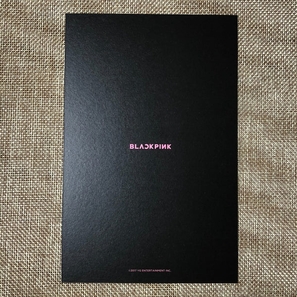 BLACKPINK GROUP #7 [Pop-Up Store As If It's Your Last] Official Postcard / Gift
