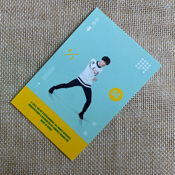 BTS SUGA 4/7 [ 3rd Muster ARMY.ZIP ] Official Player Card Photocard / New / Gift