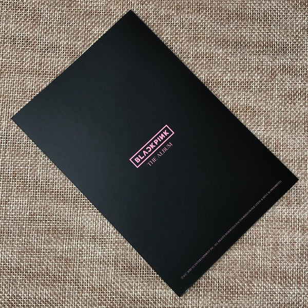 BLACKPINK JENNIE #2 [ THE ALBUM ] Official Postcard, 1st Full Album / New / Gift