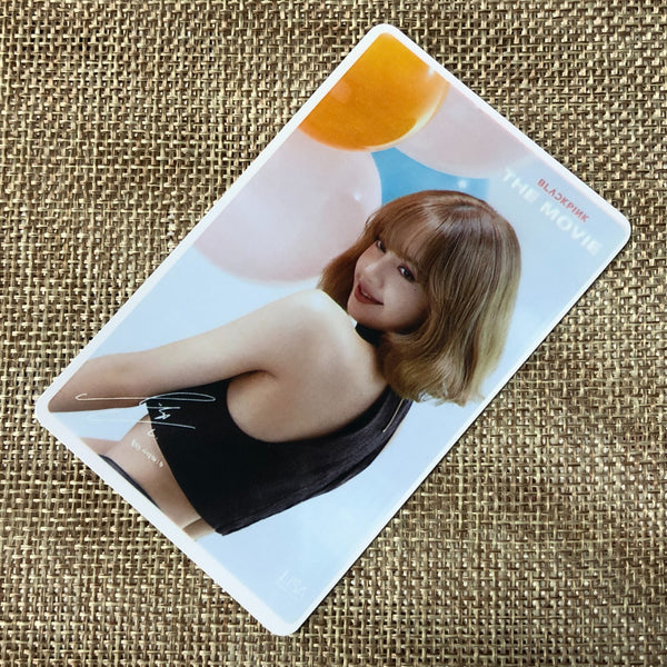 BLACKPINK LISA #1 [ The Movie CGV ] Official Ticket Photocard / New, Rare / Gift
