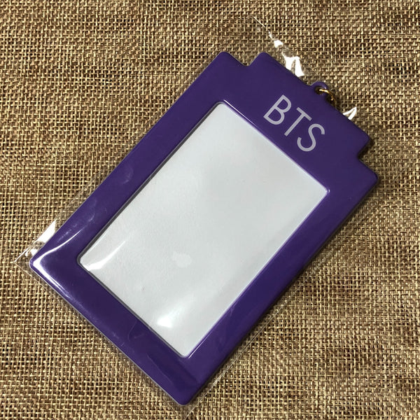 BTS [ DICON 101 CUSTOM BOOK ] Official Photocard Holder Keyring / New / Gift