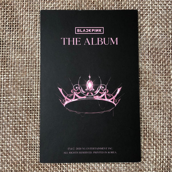 BLACKPINK LISA #1 [ Lovesick Girls THE ALBUM ] Official Photocard / New / Gift
