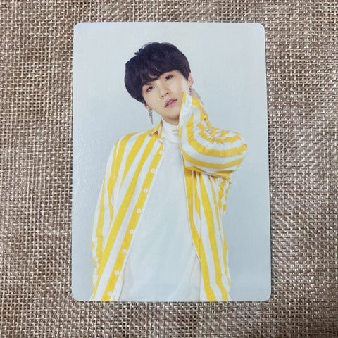 BTS SUGA 8/8 [Love Yourself World Tour] Official Mini Photocard / New, Rare /+G