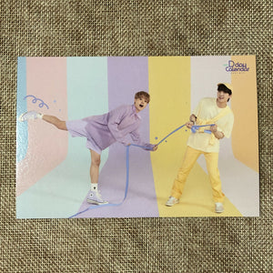 BTS GROUP #4 [FESTA D-Day Calendar 8th Anniversary] Official Postcard / Gift