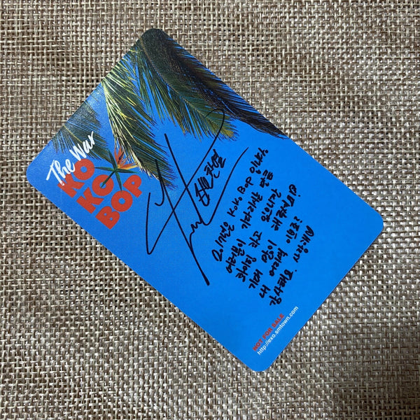 EXO CHANYEOL #2 [The War KOKOBOP] Official Photocard, 4th Album / New, Rare /+G