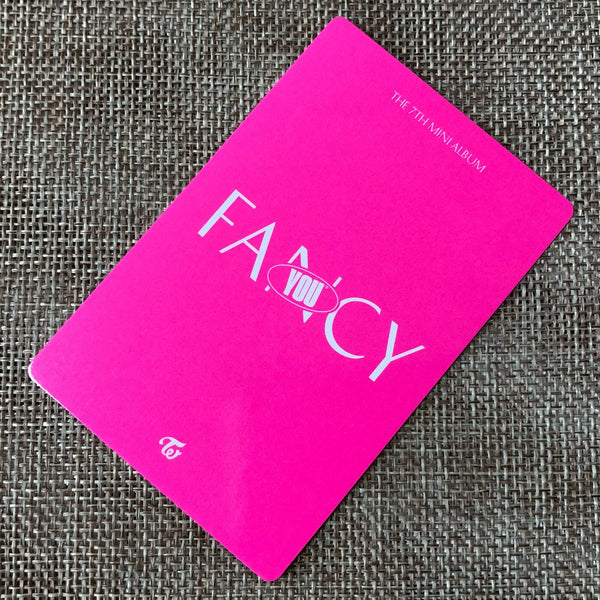 TWICE CHAEYOUNG [ FANCY YOU ] Official Pre-Order Photocard, B Ver. / New / Gift