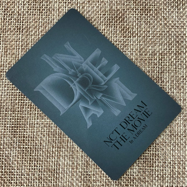 NCT DREAM HAECHAN [THE MOVIE In A DREAM 4DX Limited] Official Photocard / Gift