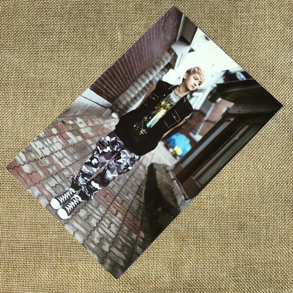 EXO BAEKHYUN #2 [XOXO GROWL] Official Postcard, 1st Repackage Album / New / Gift