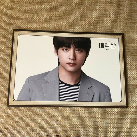 BTS V Taehyung [5th Muster Magic Shop] Official Postcard Photocard, LG / Gift