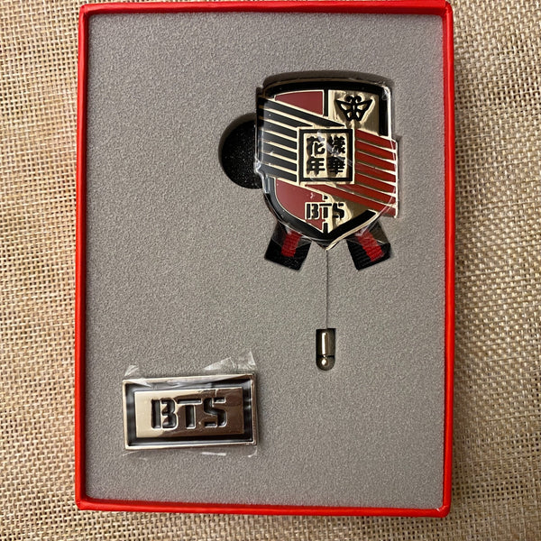 BTS 2015 [ HYYH Life On Stage ] Official Brooch Set Badge / New, Rare / Gift