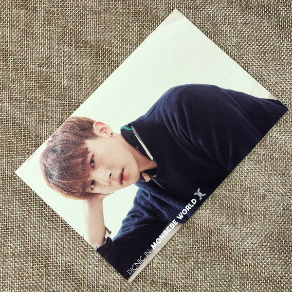 MONSTA X I.M. [PICNIC IN MONBEBE WORLD] Official Fan Meeting Postcard / Gift