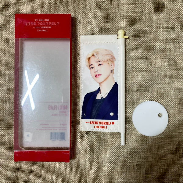 BTS JIMIN [Love Speak Yourself World Tour Final] Official Mini Flag / New / Gift