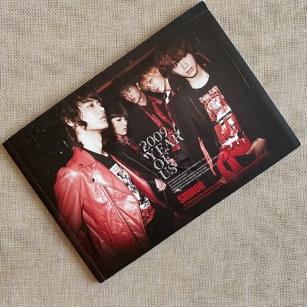 SHINEE [ 2009 YEAR OF US Album Korean Ver. ] Photobook+CD / Great, Rare / Gift