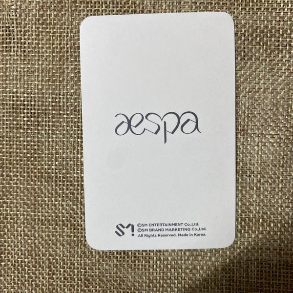 AESPA WINTER [ Black Mamba Official Hologram Photocard ] New, Rare / Gift
