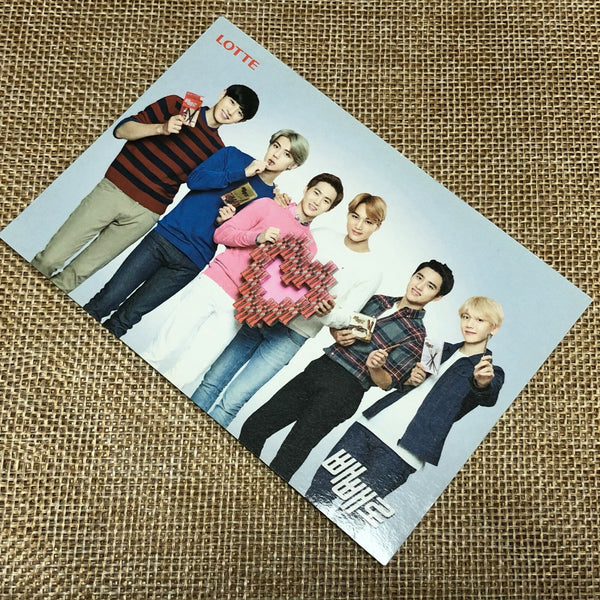 EXO GROUP #8 [ Lotte Pepero Day ] Official Photocard, EXO-K / New, Rare / Gift