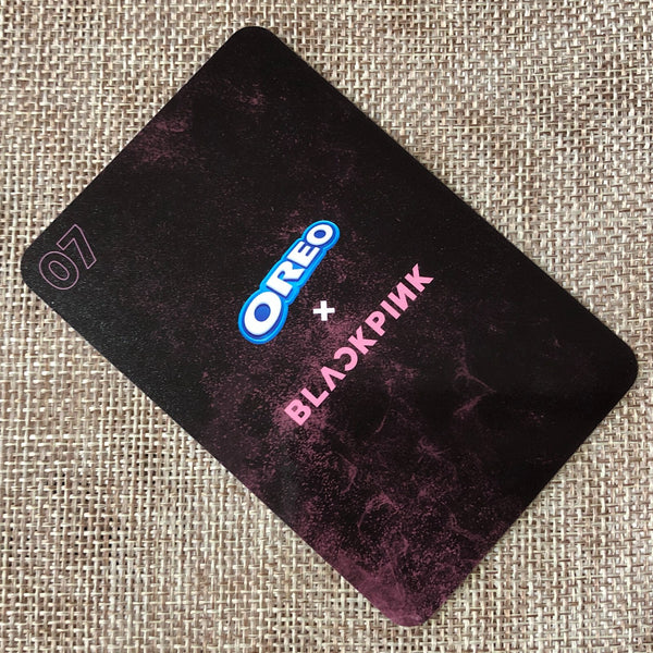 BLACKPINK JENNIE #2 [ OREO X BLACKPINK ] Official Limited Photocard / New / Gift