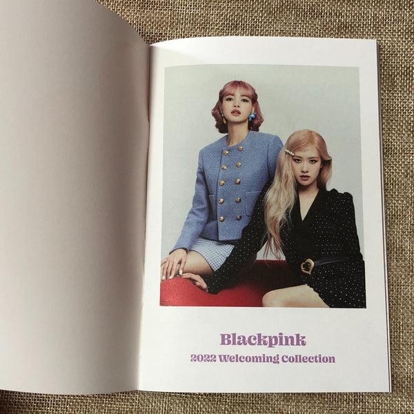 BLACKPINK LISA ROSE [2022 Welcoming Collection] Official Mini Notebook / Gift