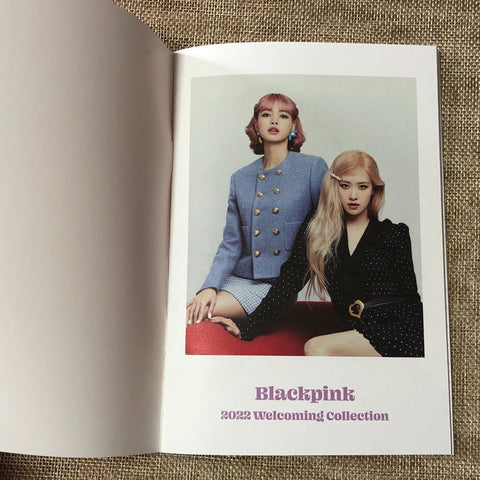 BLACKPINK LISA ROSE [2022 Welcoming Collection] Official Mini Notebook / Gift