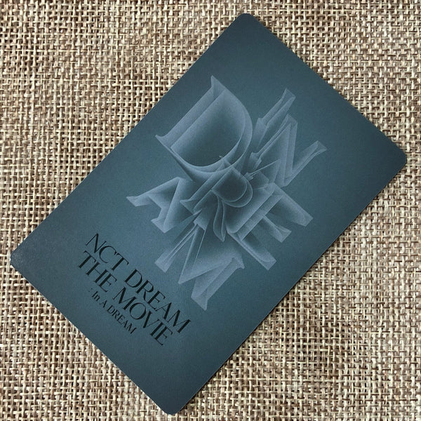 NCT DREAM HAECHAN [THE MOVIE In A DREAM 4DX Limited] Official Photocard / Gift