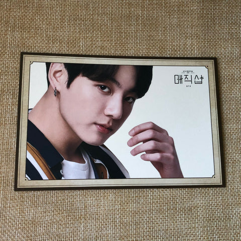 BTS JUNGKOOK [5th Muster Magic Shop] Official Postcard Photocard, LG / Gift