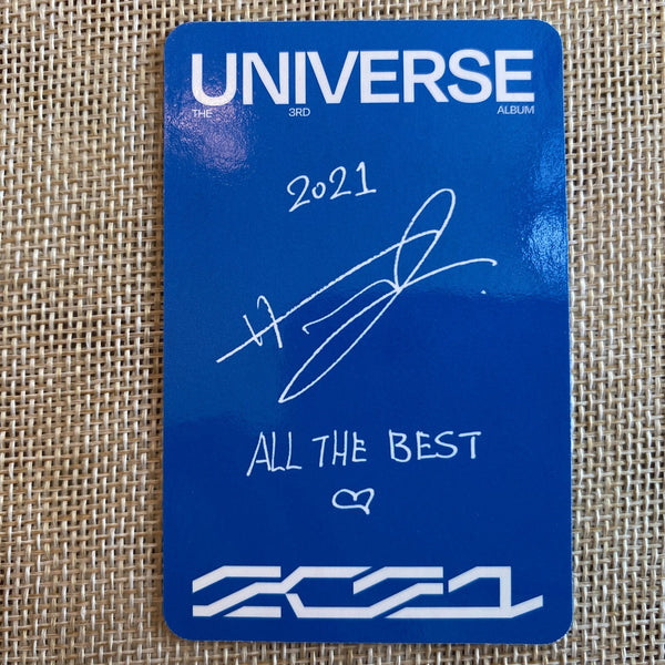 NCT HENDERY [UNIVERSE 2021] Official Photocard, Jewel WayV Photobook / Gift
