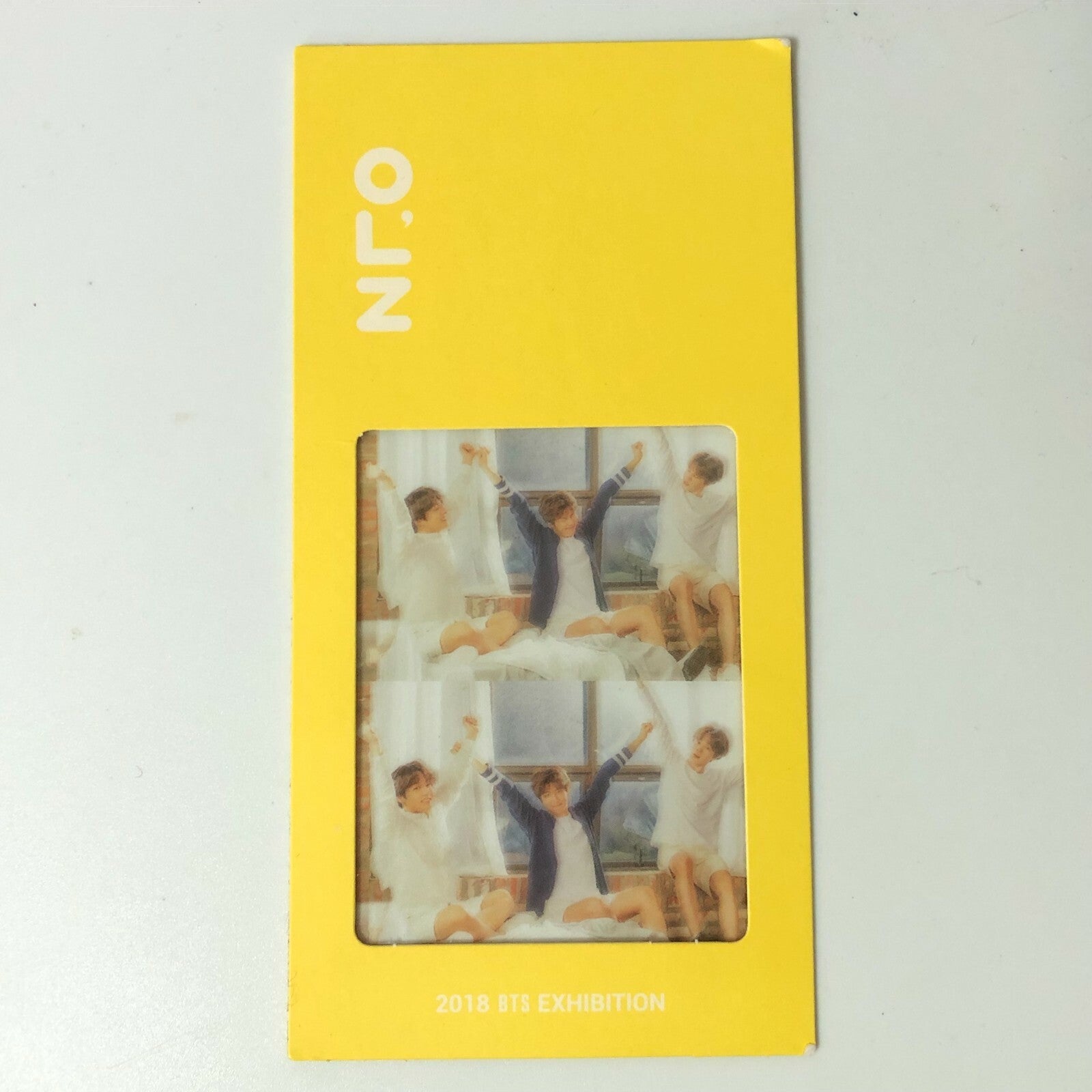 BTS RM JIMIN JUNGKOOK #2 [Oh always] Official Bookmark, 2018 Exhibition / Gift
