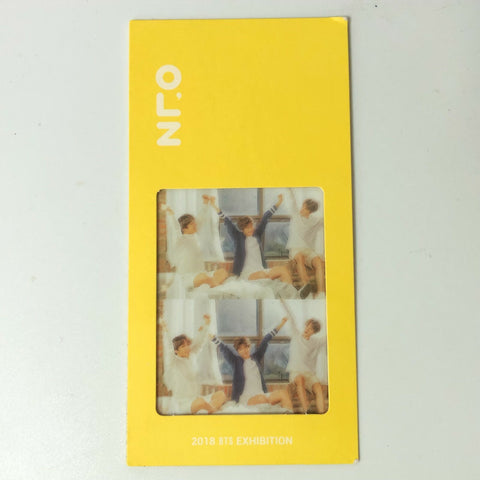 BTS RM JIMIN JUNGKOOK #2 [Oh always] Official Bookmark, 2018 Exhibition / Gift