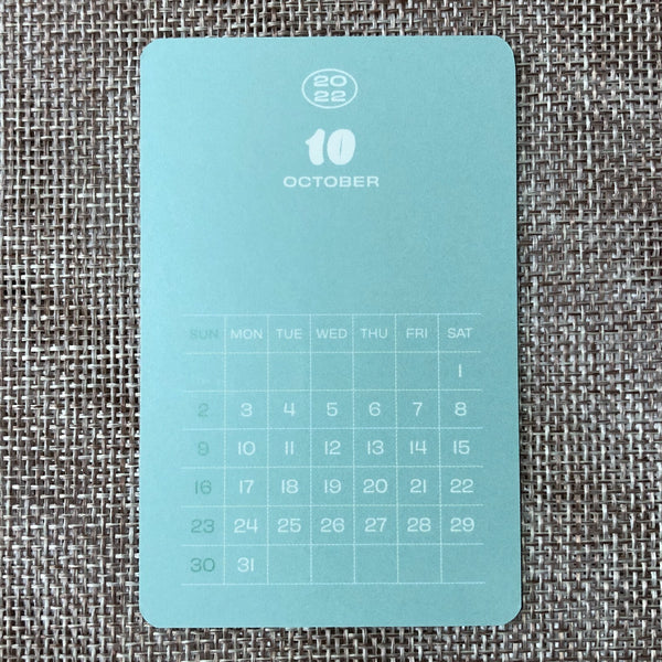 THE BOYZ SUNWOO [2022 Season's Greetings] Official Calendar Photocard / Gift