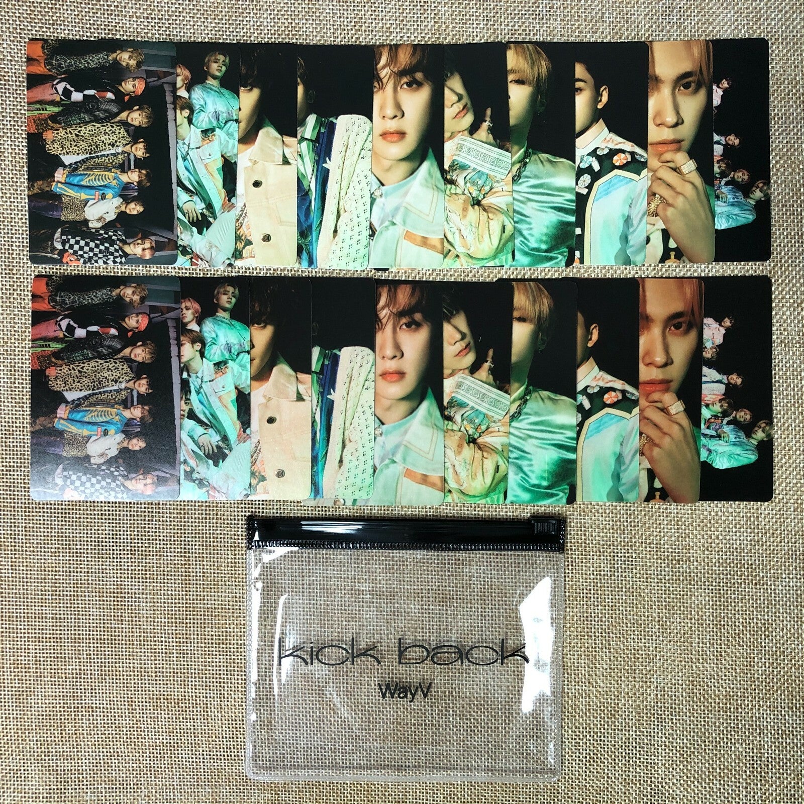 NCT GROUP [ WayV KICK BACK ] Official Sticker Pack, SMTOWN Goods / New / Gift