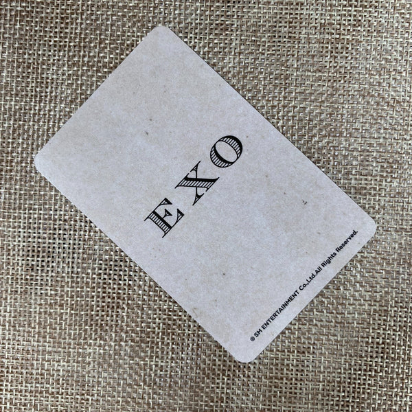 EXO BAEKHYUN [2020 Season's Greeting] Official Photocard, POB Withdrama / New/+G